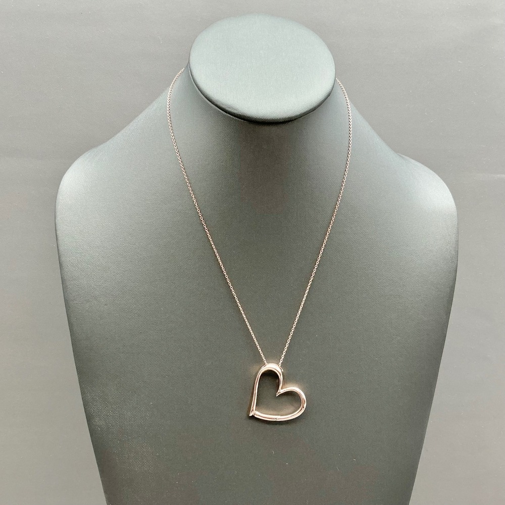 Rose Gold Open Heart Locket Necklace Charm Holder Pendant 18" Adjustable Chain